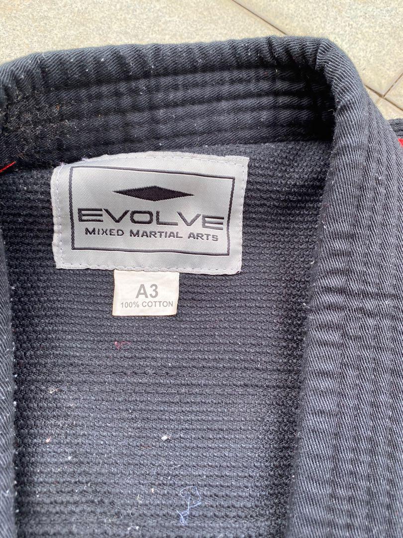 Evolve BJJ Gi A3 black, Sports Equipment, Other Sports Equipment and