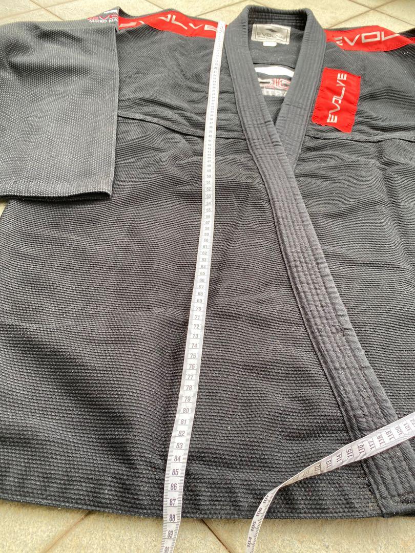 Evolve BJJ Gi A3 black, Sports Equipment, Other Sports Equipment and