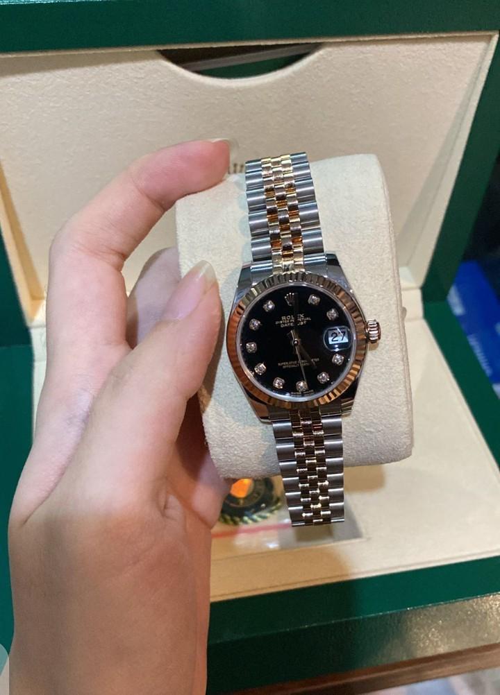 Excellent rolex datejust 31MM diamond 
