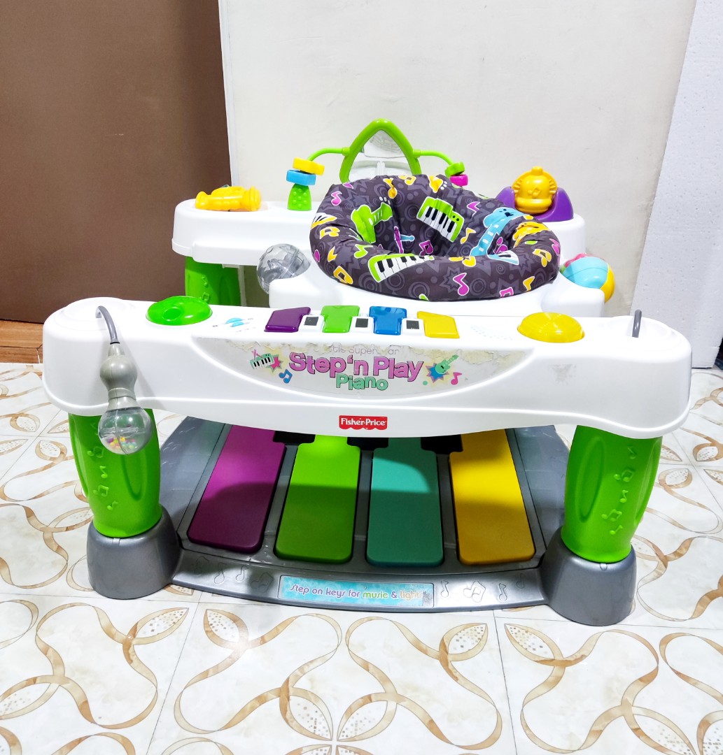 Fisher Price Little SuperStar Step N Play Piano, Babies & Kids