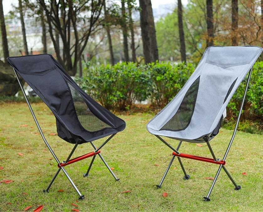 Camping chair with headrest shop