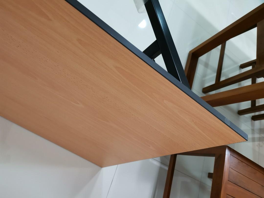 Foldable table (Category: Tables & Sets) located in Singapore. Submitted by terracottasg (Listing ID 1136193385, Image 3). Description: Like new. Hardly used. 180cm long, sturdy and heavy duty. Plywood not chipboard. Foldable. No scratches no stains no dents no defects..