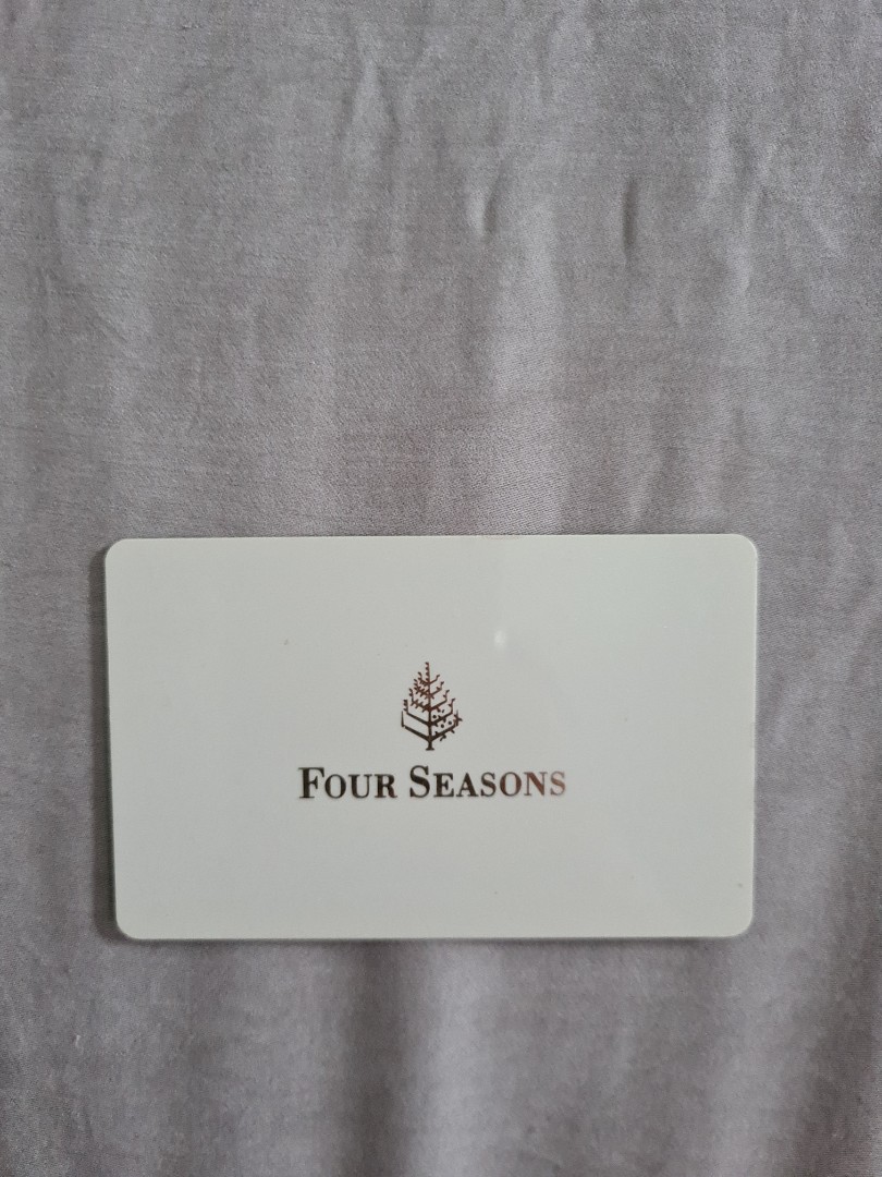 Four seasons gift card SGD 350 (USD 250), Tickets & Vouchers, Store