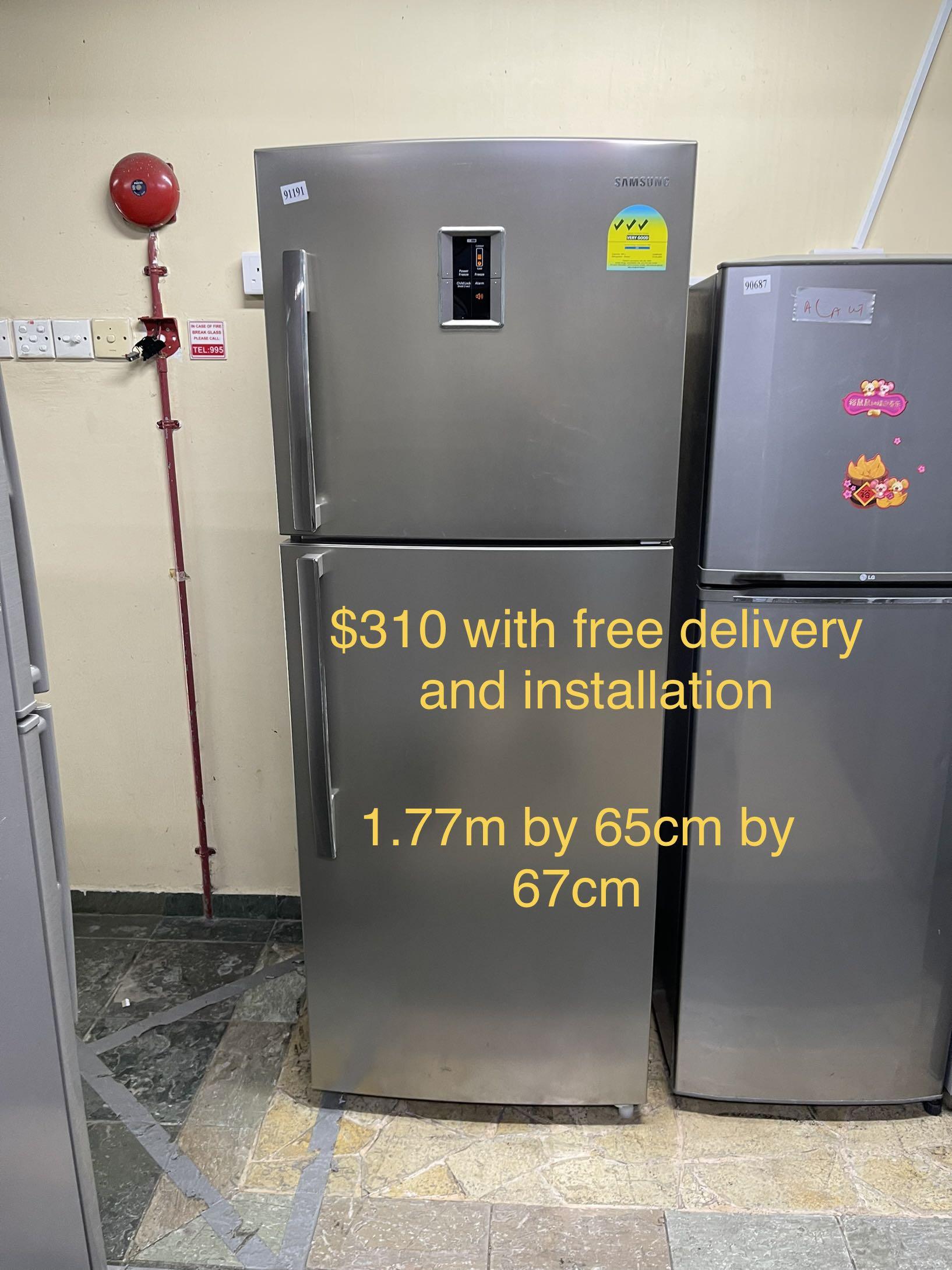 Fridge and washing machine cheap cheap (2nd hand) but all working well