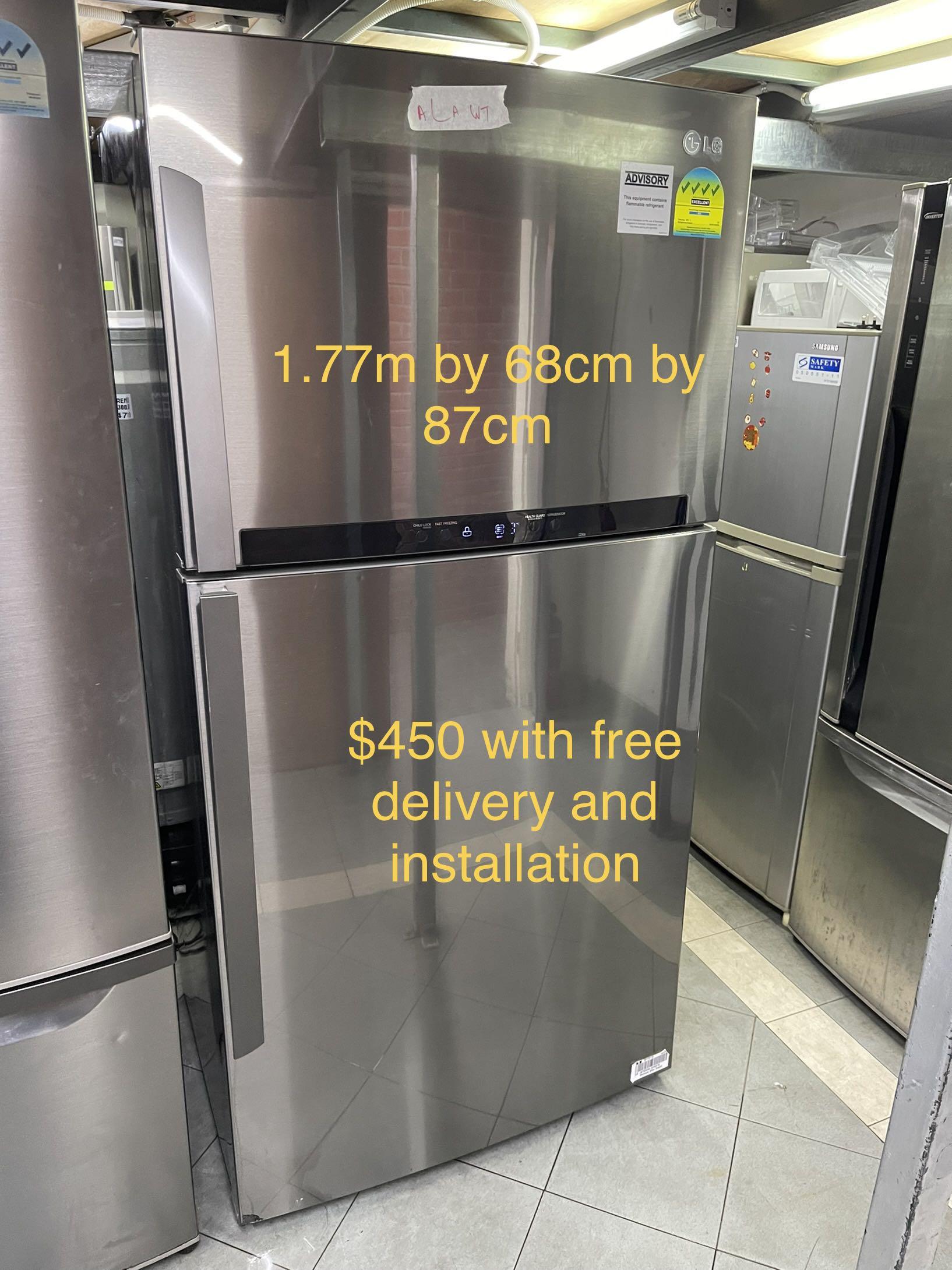 Fridge and washing machine cheap cheap (2nd hand) but all working well