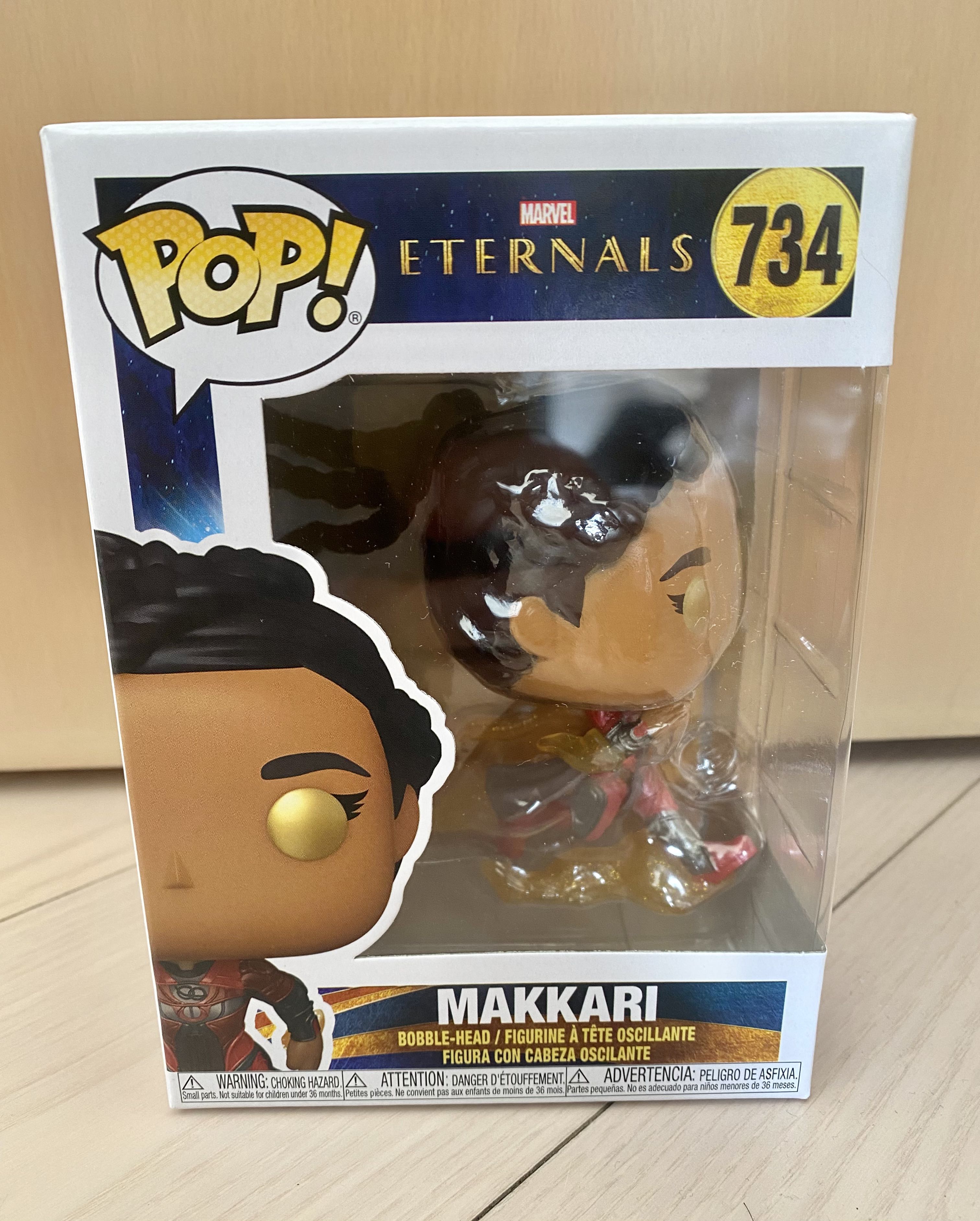 Funko Pop 🎥 Makkari 734, Eternals, 興趣及遊戲, 玩具& 遊戲類