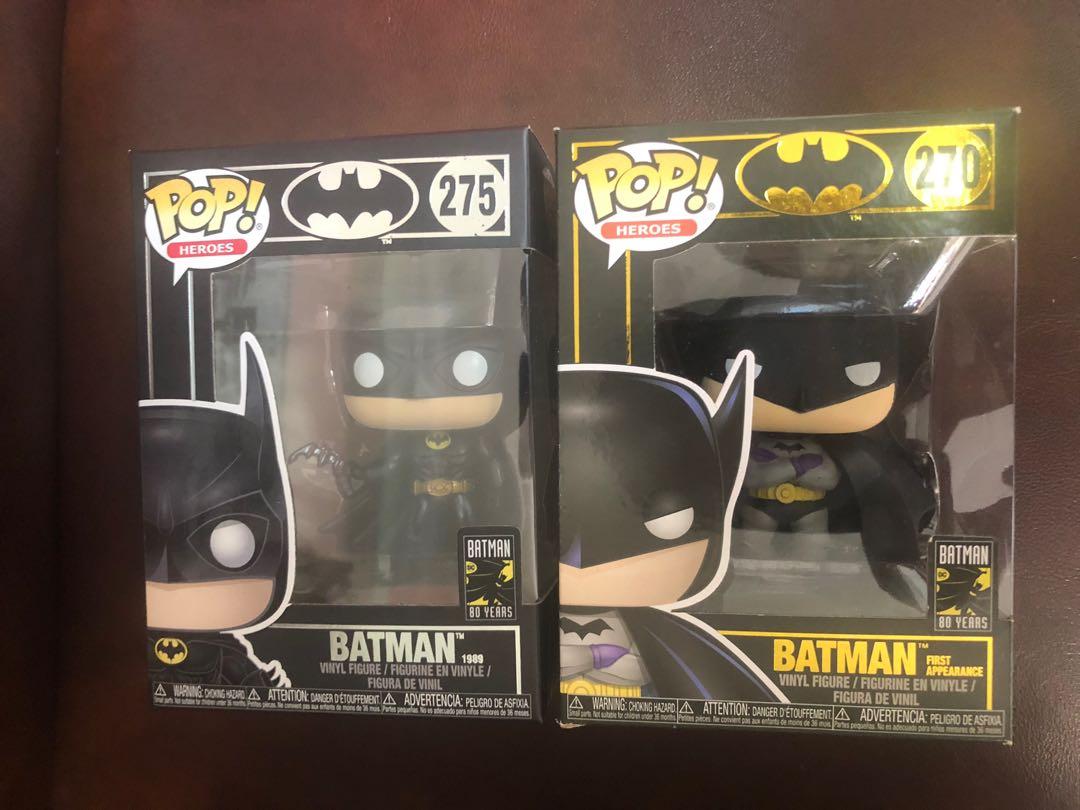Funko Pop Batman 275 and 270, Hobbies & Toys, Toys & Games on Carousell