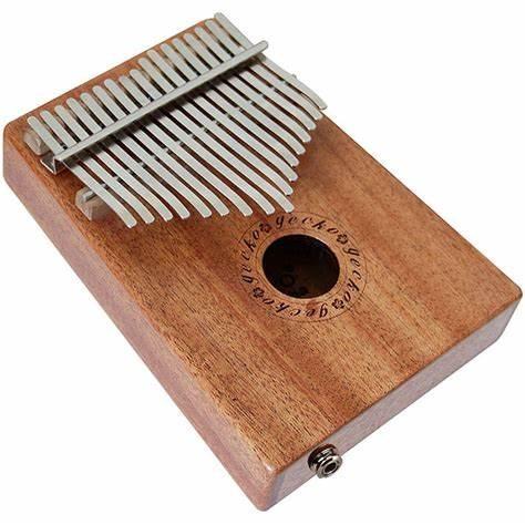 Gecko kalimba top with pickup