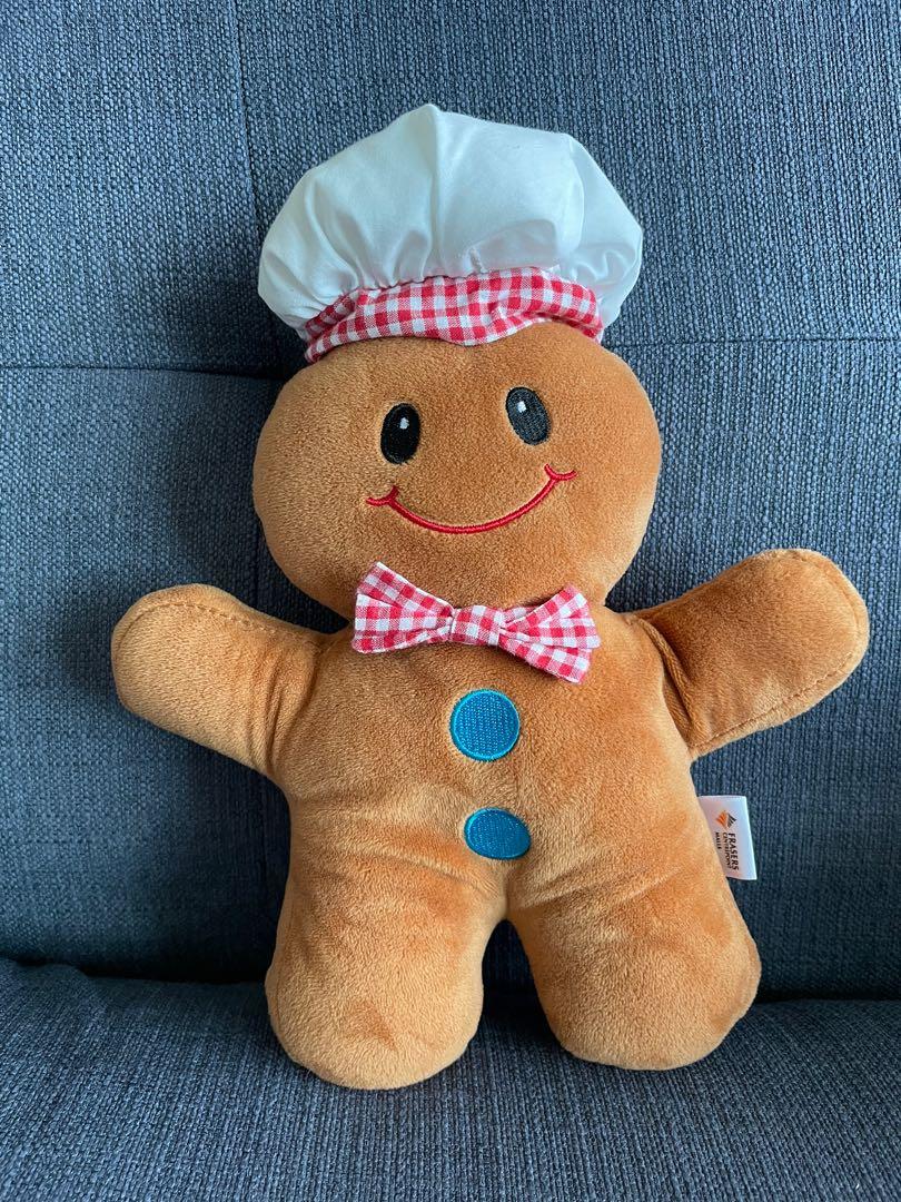 Gingerbread man plush toy Hobbies Toys Toys Games on Carousell