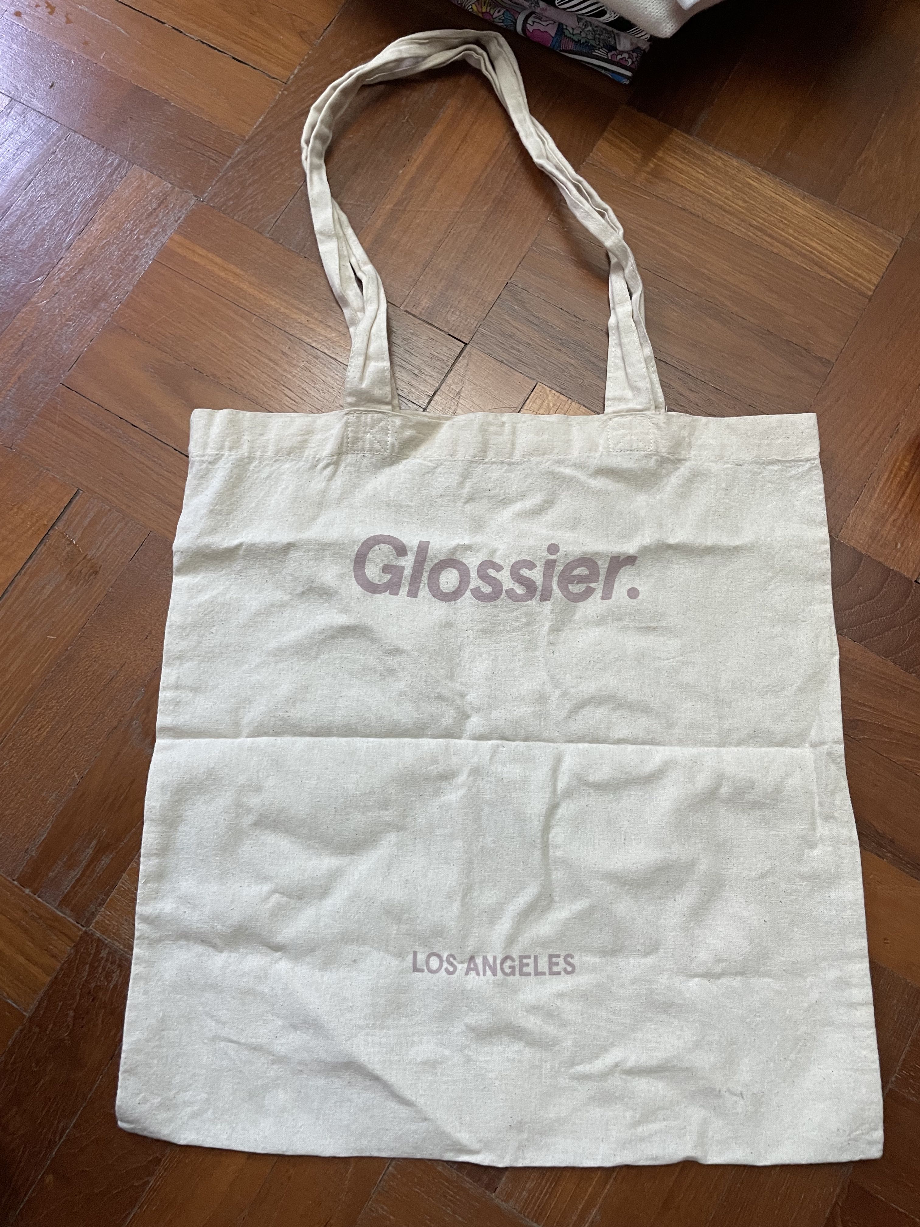 GLOSSIER TOTE BAG FROM LA AUTHENTIC Women s Fashion Bags