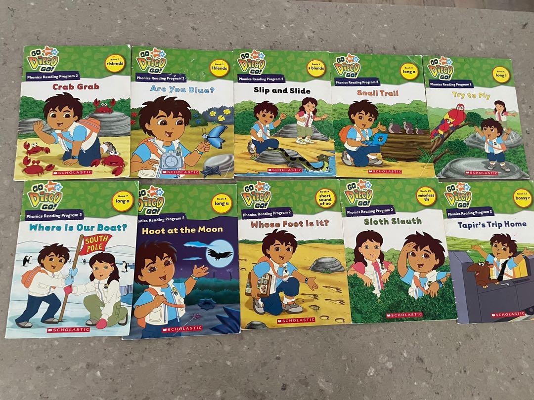 Go Diego Go Phonics Reading Books, Hobbies & Toys, Books & Magazines ...