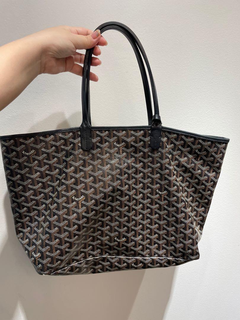 Goyard Tote Sac Saint Louis PM Noir - THE PURSE AFFAIR