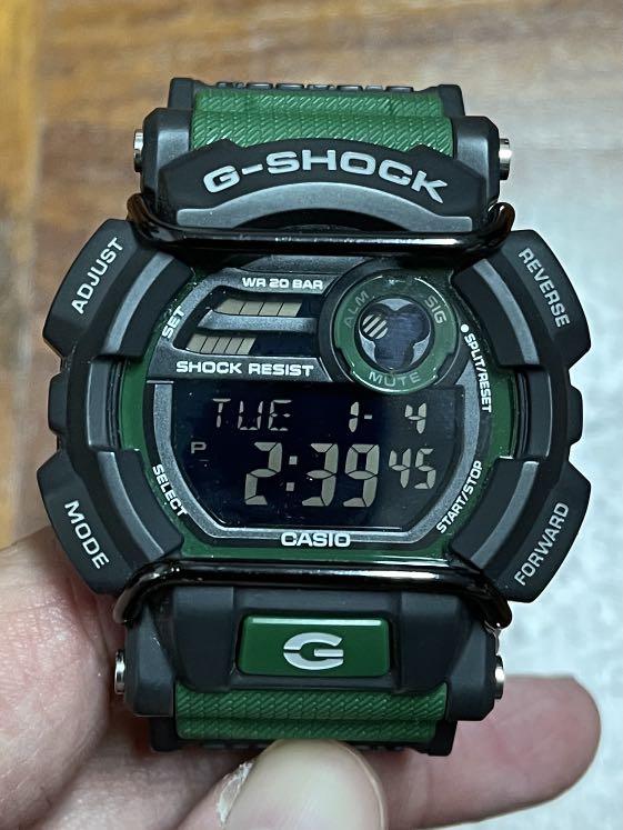 G Shock GD 400 3D Green