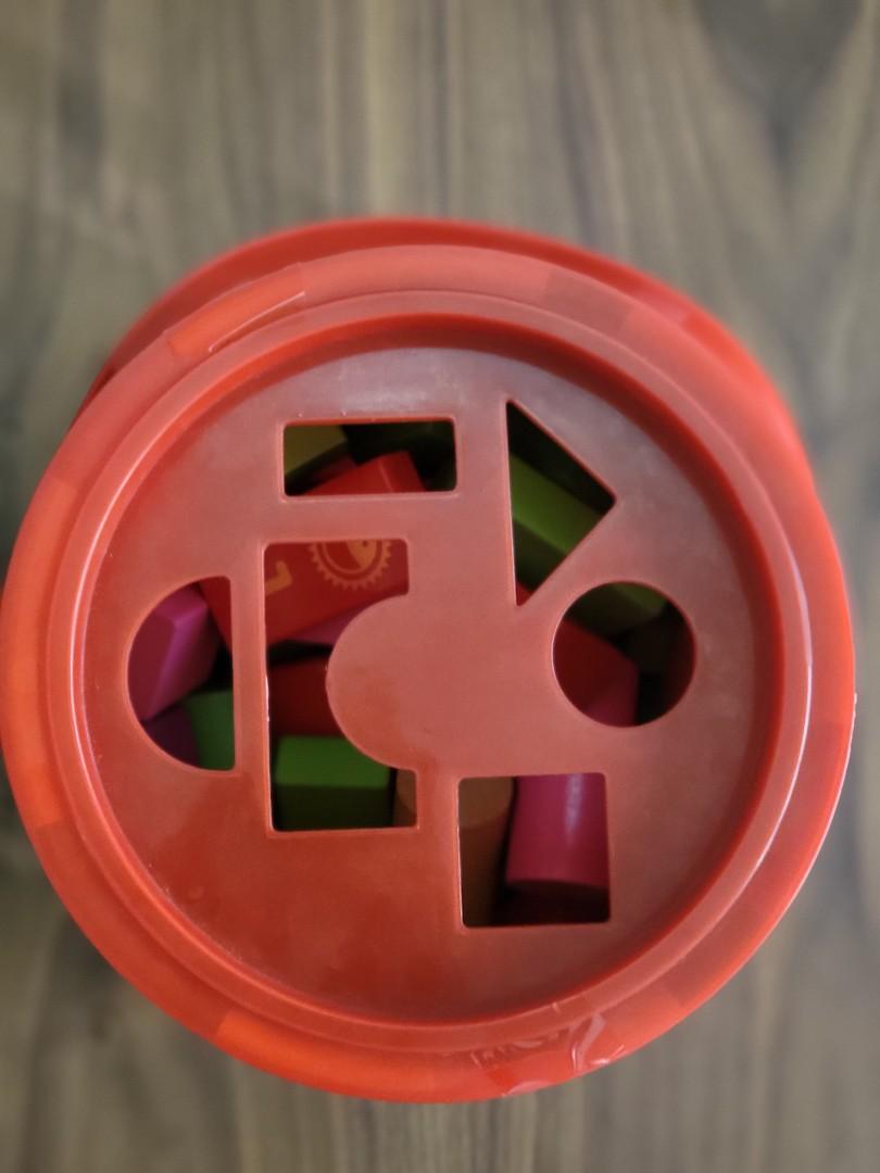 HAMLEYS Wooden Learning Blocks 100 pieces, Hobbies & Toys, Toys & Games