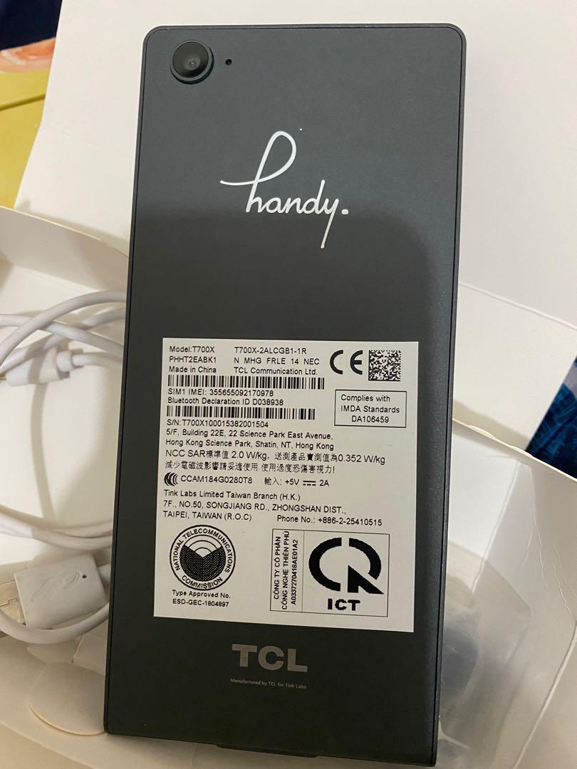 [NEW] HANDY T2 (T700X) 4G 16GB 3860mAh 5.7 HD Smartphone - Grey - Ola Tech