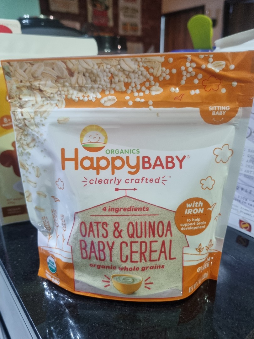 Happy Baby Oats Quinoa Baby Cereal Babies Kids Nursing