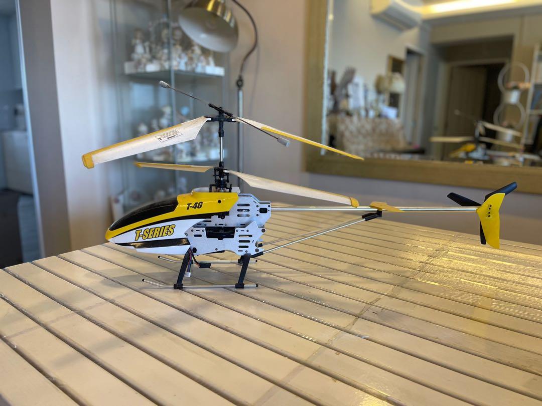 outdoor helicopter with hd camera t40c