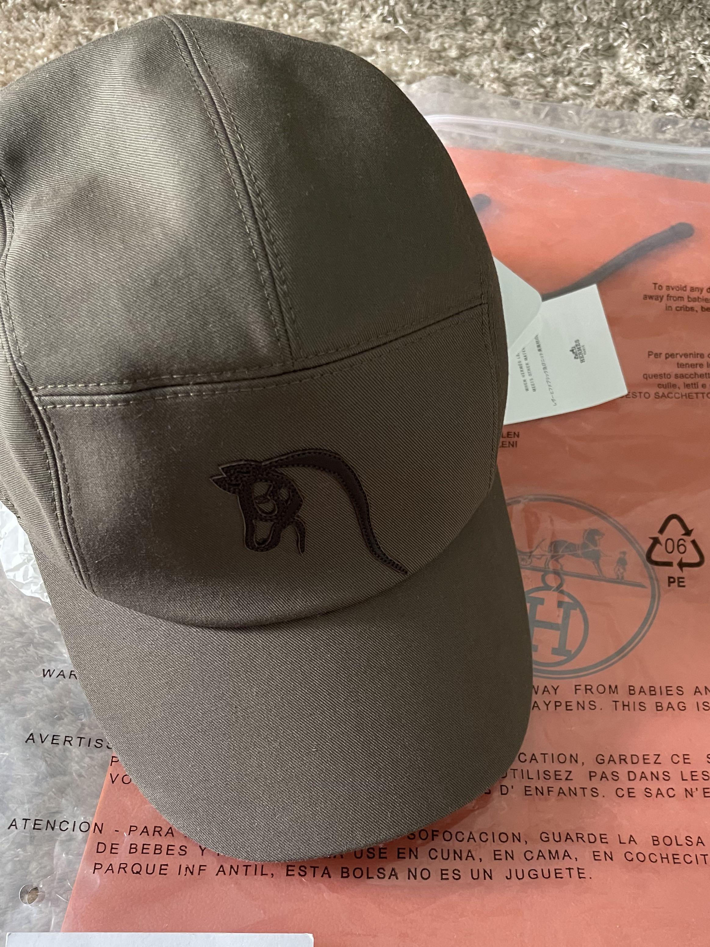 hermes cap hat topi hermes baseball cap 