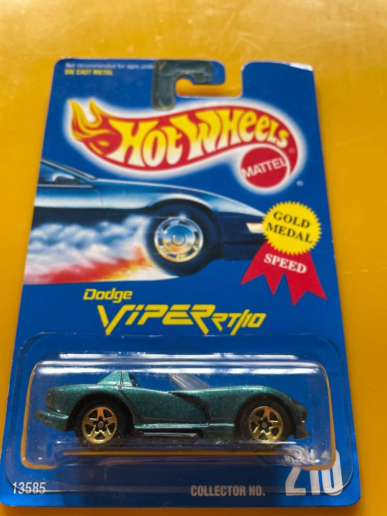 Hot Wheels Dodge Viper Rt10 Green Hobbies And Toys Collectibles