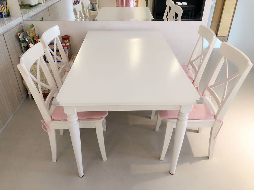 Ingatorp white table new arrivals