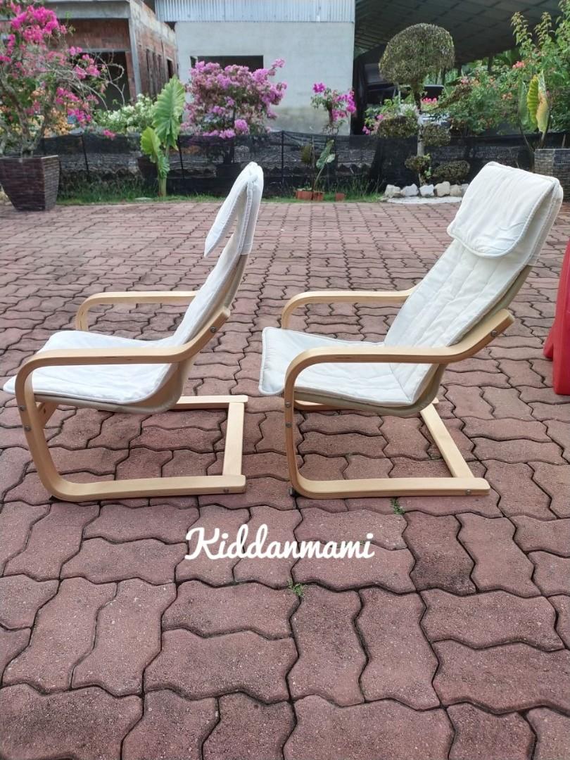 Ikea Kids Poang Chair (2 chairs), Babies & Kids, Baby Nursery & Kids Furniture, Kids' Tables