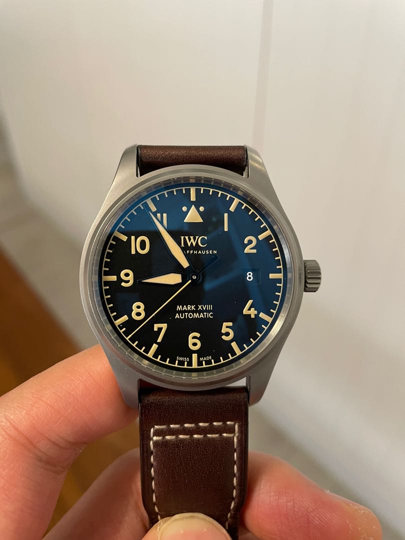 Iwc mark hotsell 18 titanium