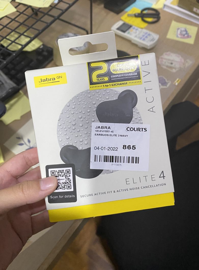 Jabra Elite 4 Active , Audio, Earphones 