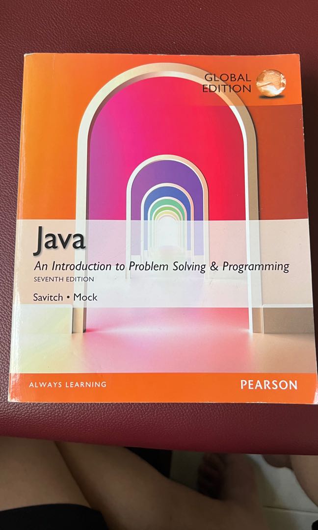 Java an introduction to problem solving and programming, Hobbies & Toys ...