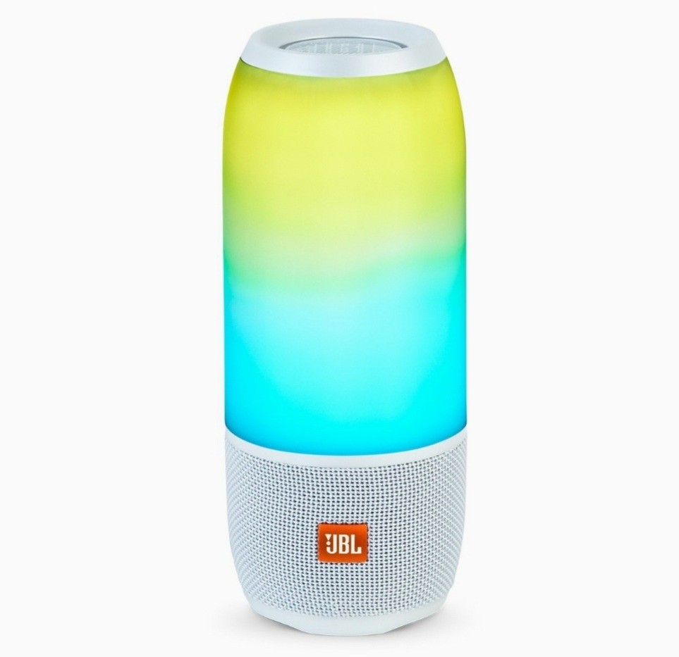 JBL Pulse 3 Wireless Bluetooth Waterproof Speaker White, Audio