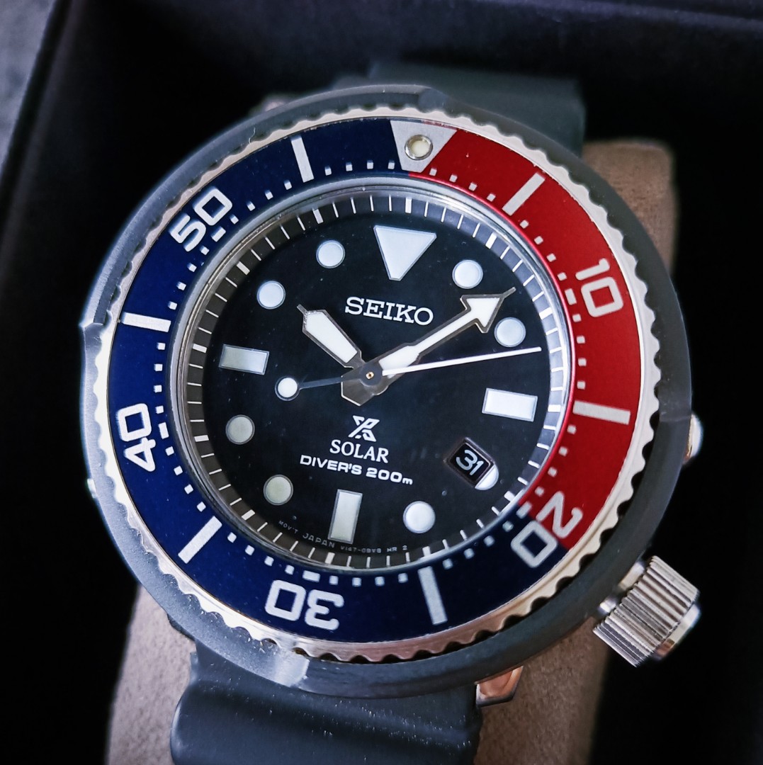 Seiko 2025 tuna pepsi