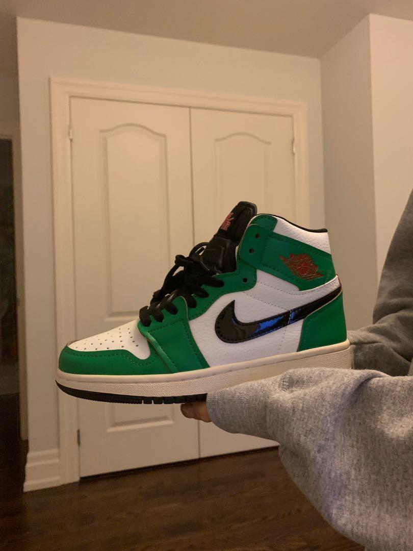 Jordan 1 Rétro High Lucky Green (TD) - Vinted