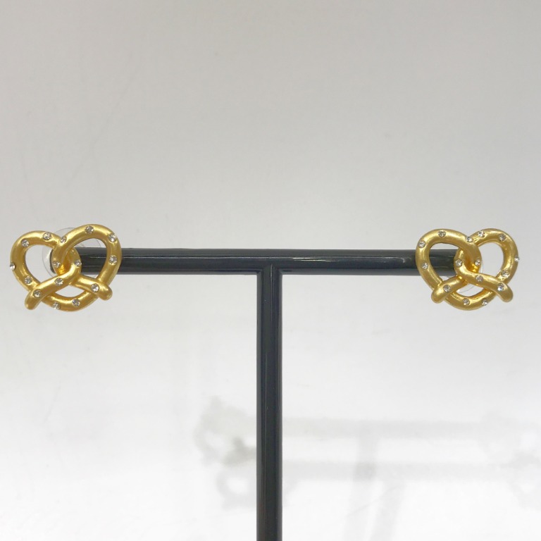 Kate spade pretzel earrings top