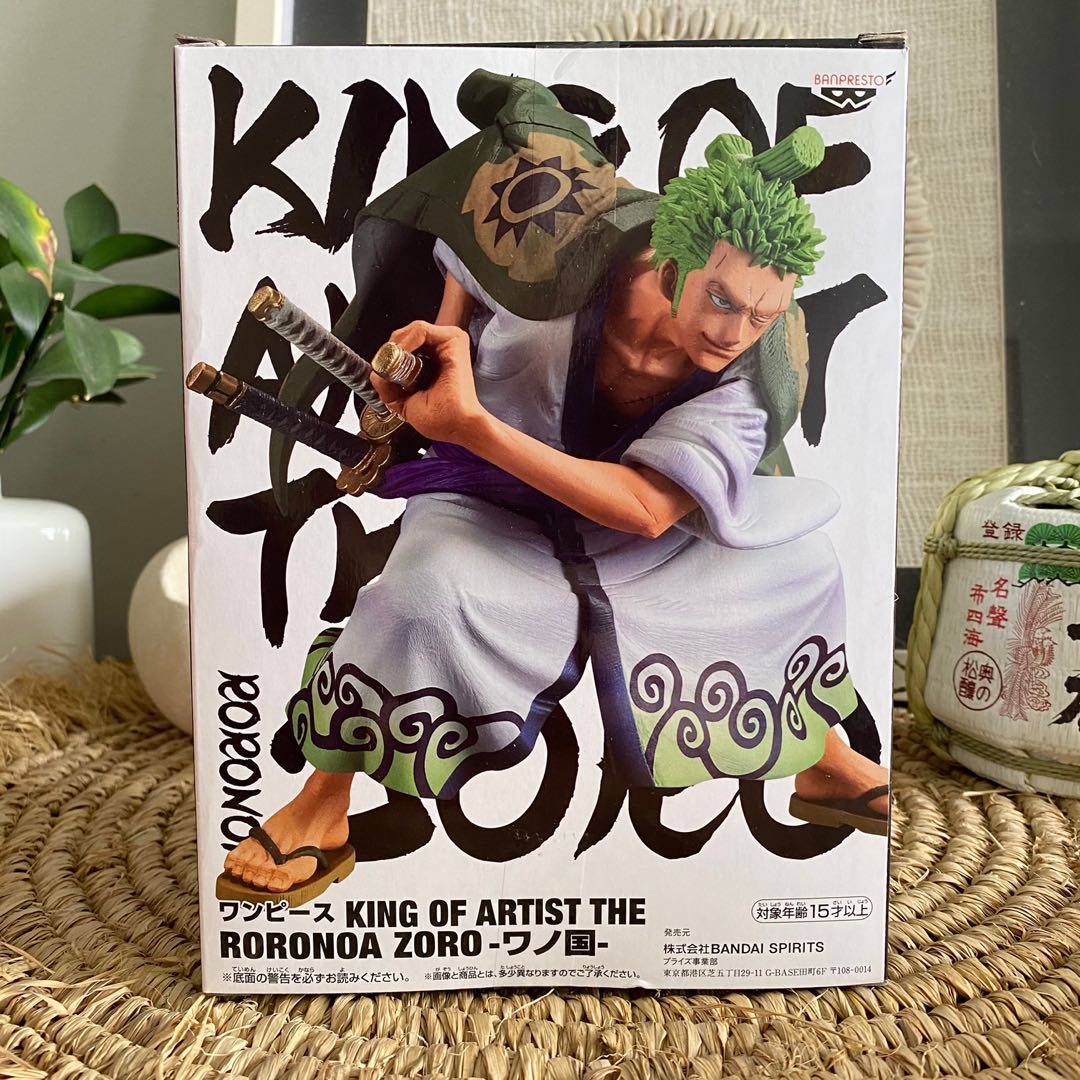 King of Artist Roronoa Zoro One piece Wano Kuni figure from Japan ...