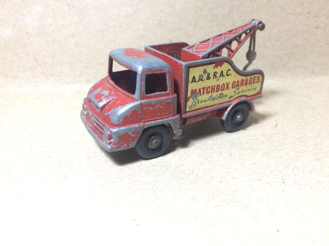 Details about   Matchbox 13C Thames Wreck Truck reproduction metal hook Tow Lesney Unpainted 