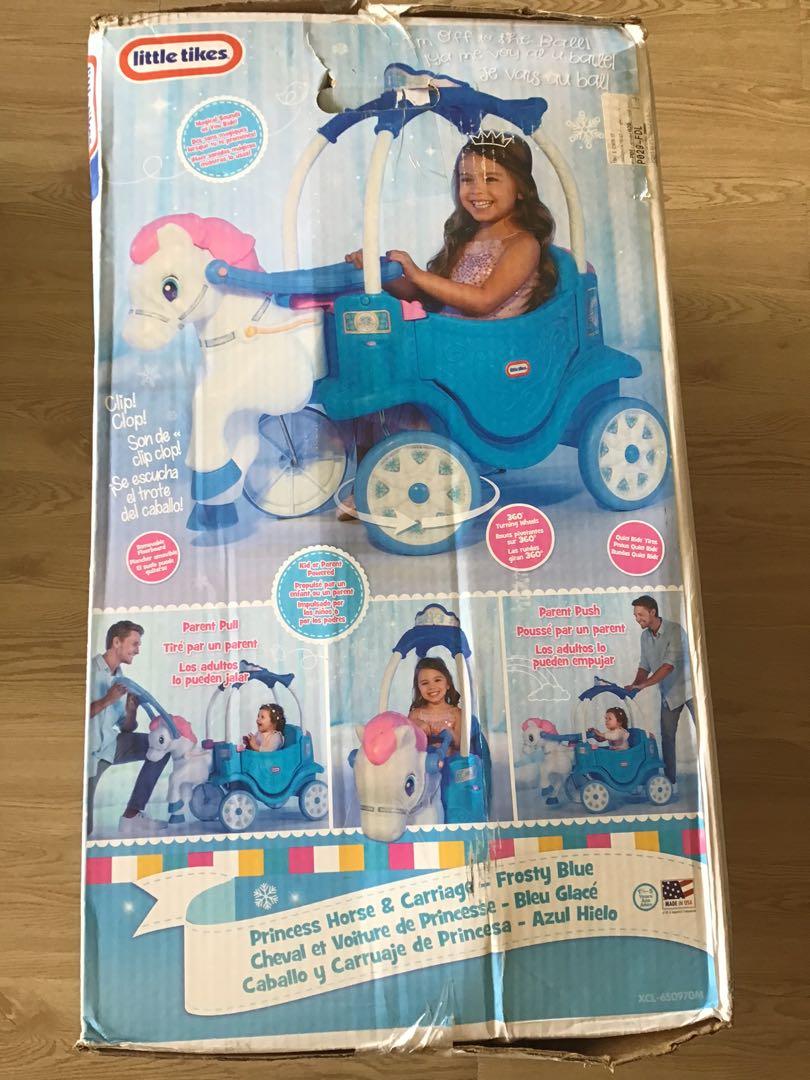 Little Tikes Princess Horse & Carriage Frosty Blue, Babies & Kids