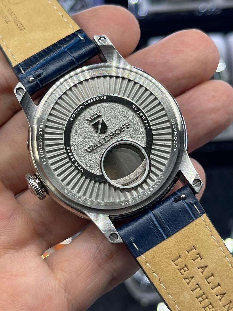 LNIB Waldhoff Olympus Royal Blue Silver, Luxury, Watches on Carousell