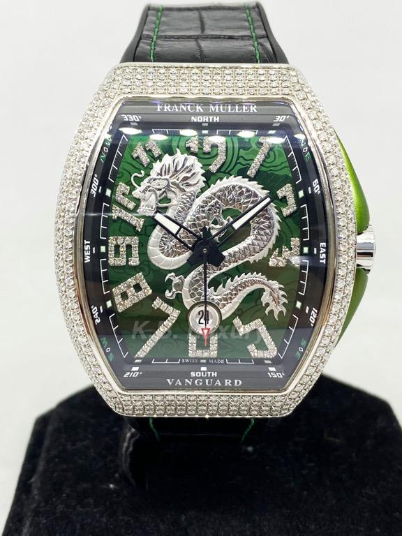 Franck muller green hot sale