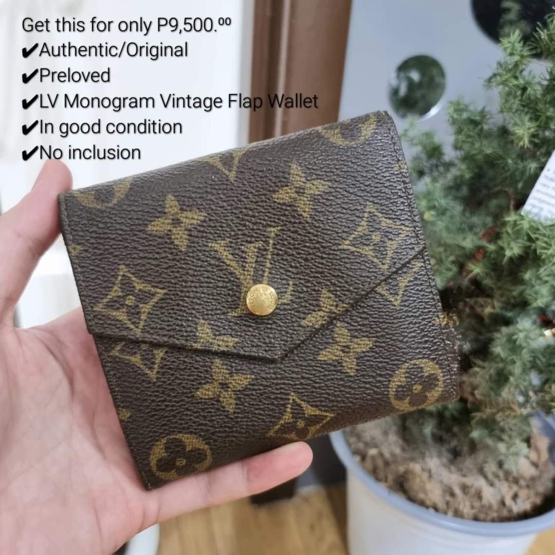 Authentic LV Monogram Wallet, Luxury, Bags & Wallets on Carousell