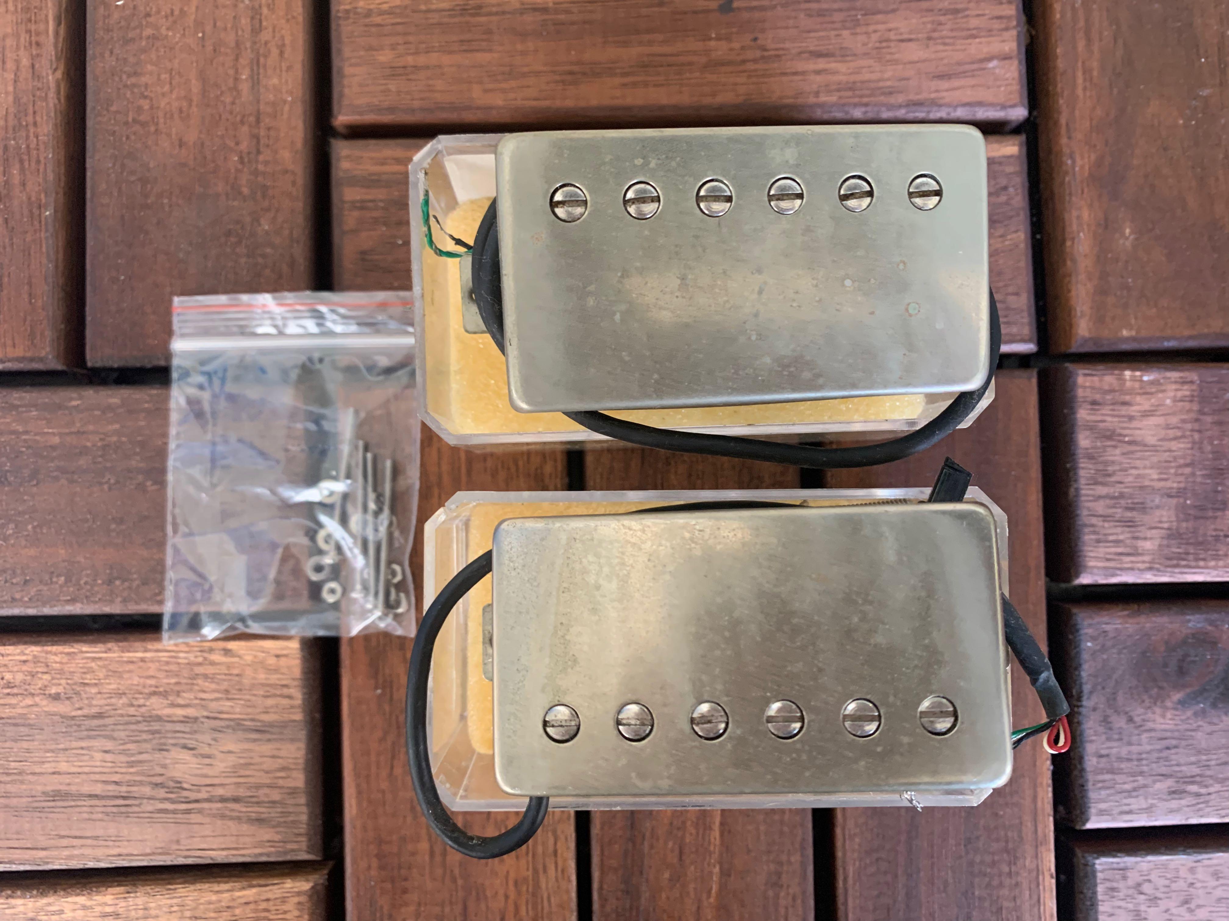 Manlius pickups (Hot Rod 59 Bridge & Fat Diane Neck), Hobbies & Toys