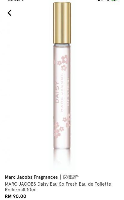 Marc jacobs eau so fresh rollerball deals