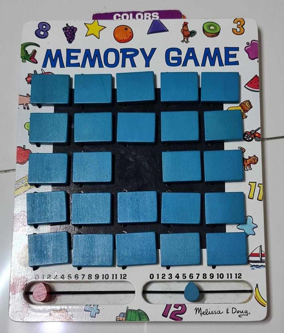 Melissa and sales doug memory game