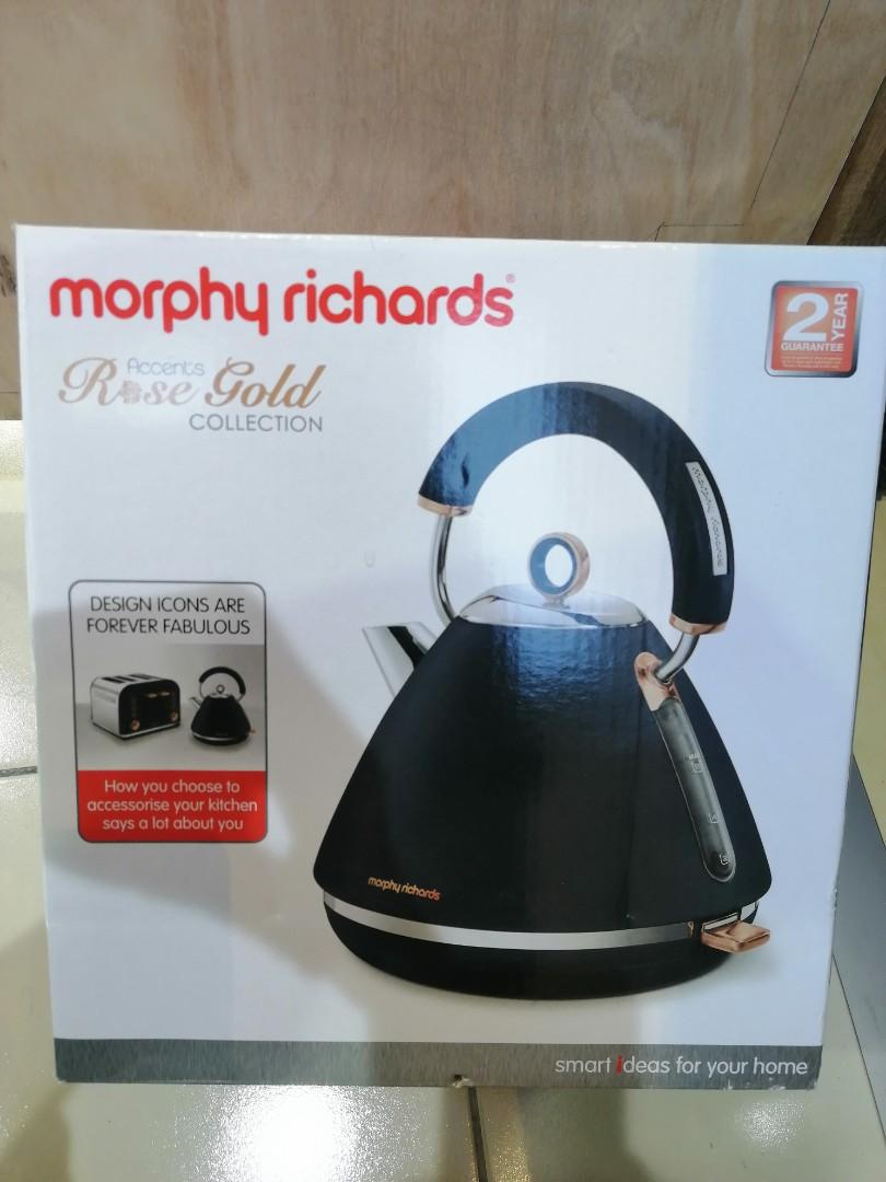 Morphy Richard pyramid kettle midnight blue, Kitchen & Appliances on Carousell