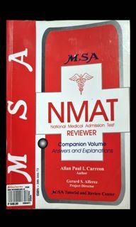 MSA NMAT Books  🖤