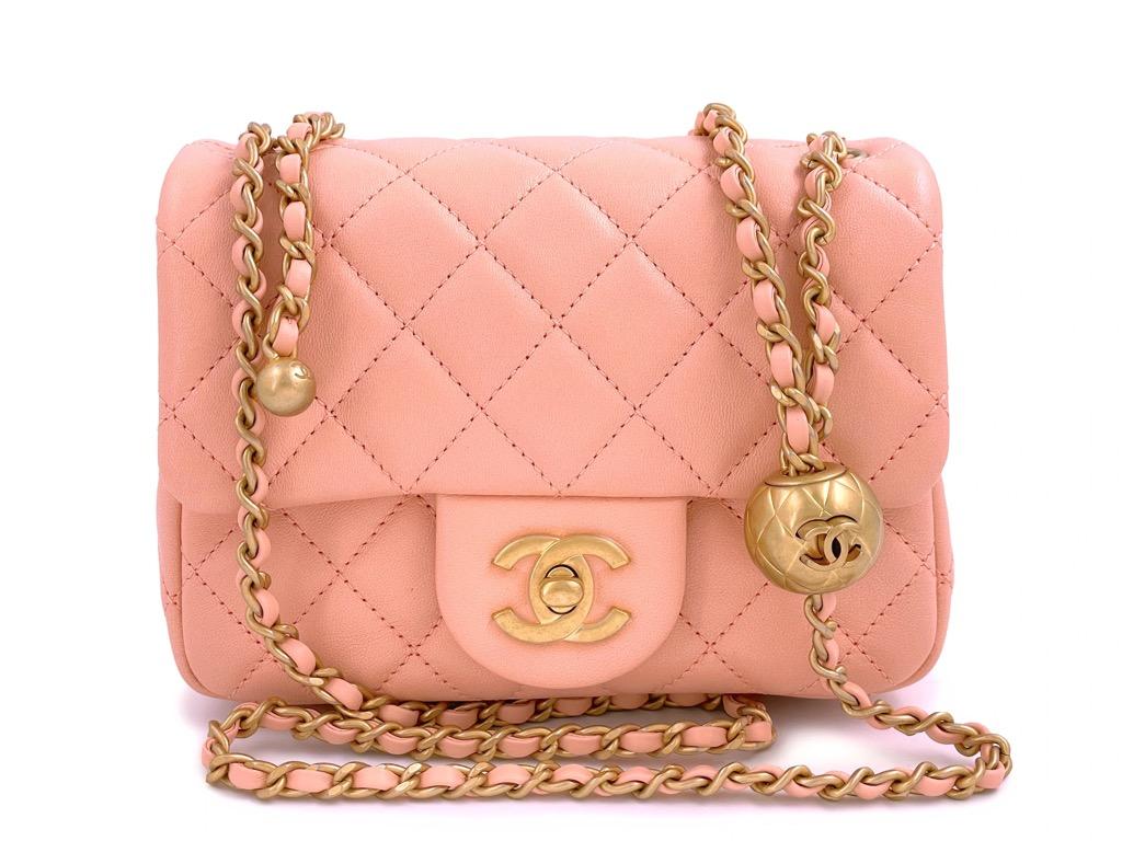 NEW ARRIVAL* CHANEL 22C PEARL CRUSH PEACHY PINK CORAL ORANGE