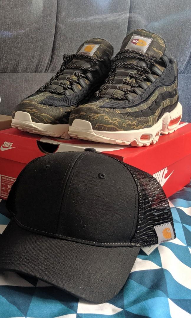 Nike Air Max 95 Carhartt Men s Fashion Footwear Sneakers on Carousell