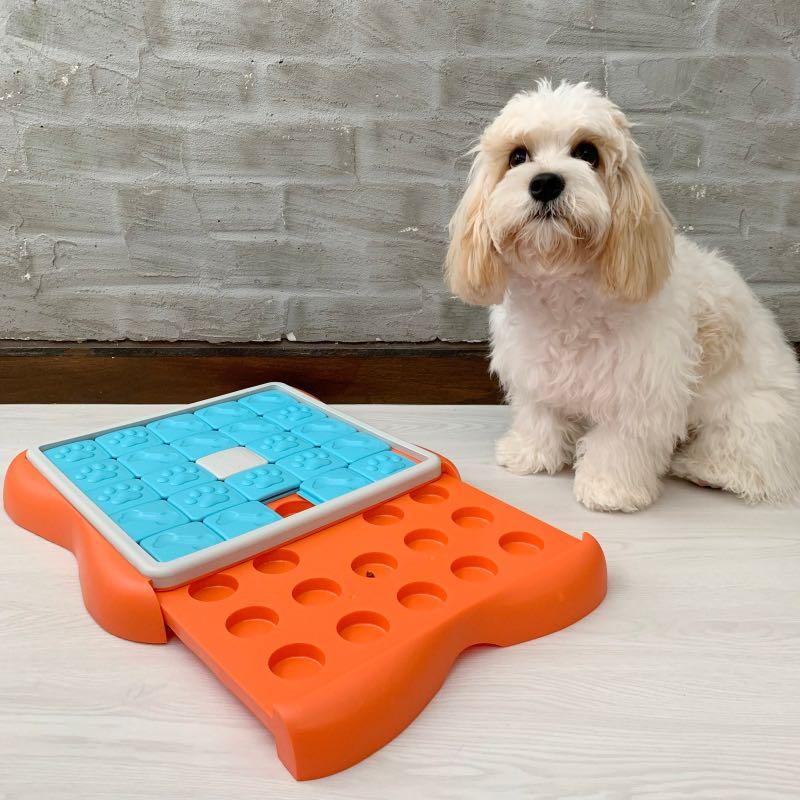 Nina Ottosson Puzzle Dog Toy - Challenge Slider Level 3, Pet Supplies,  Homes & Other Pet Accessories on Carousell