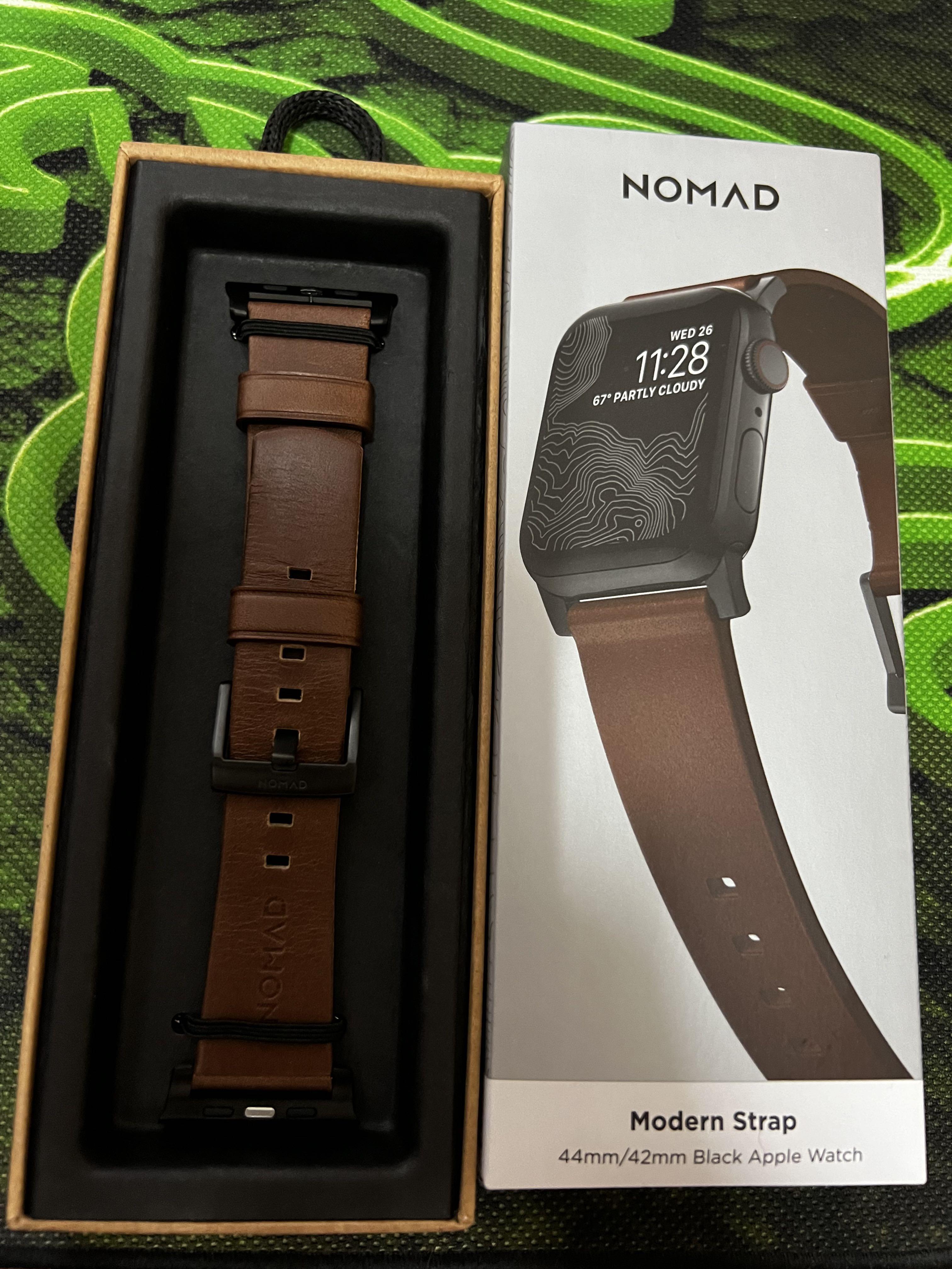 Nomad Modern Leather Strap 45 44mm Men s Fashion Watches