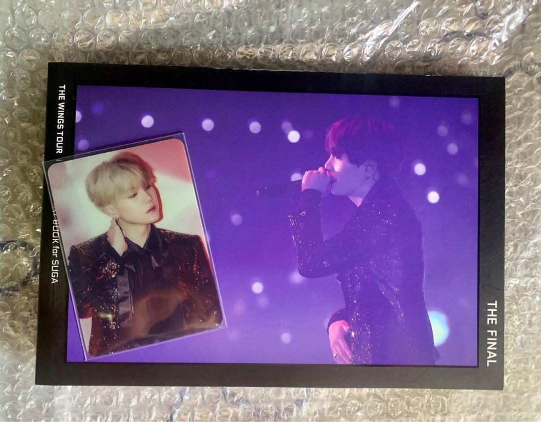 [ONHAND] BTS Suga Wings Essay Book Set, Hobbies & Toys, Memorabilia