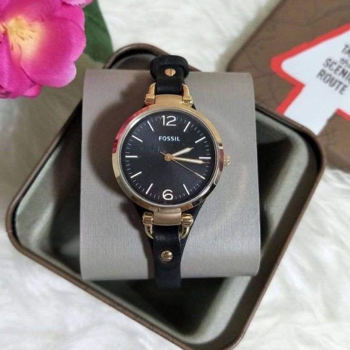 Original 100 Fossil Watch Women Georgia Es3148 Fesyen Wanita