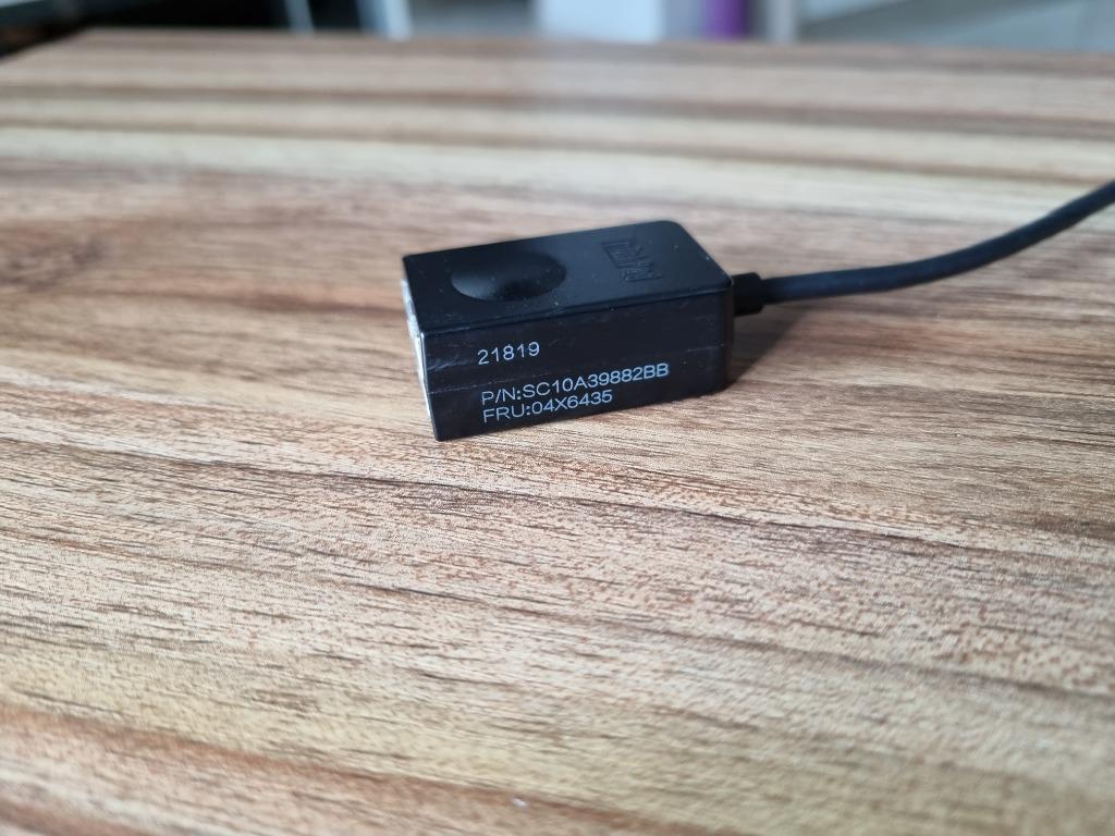 Original Lenovo ThinkPad Extension Adapter Mini RJ45